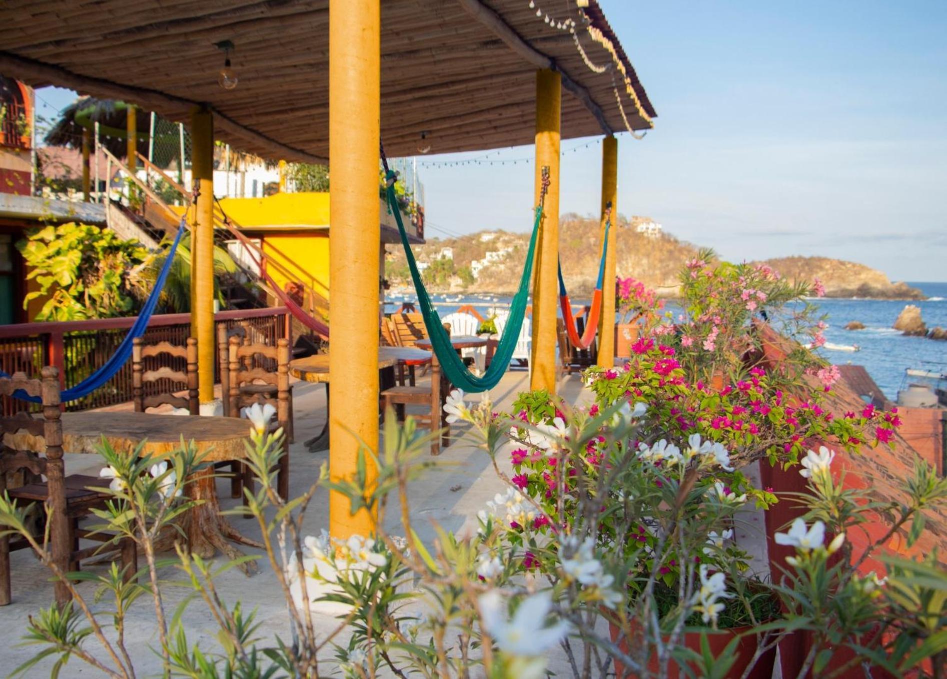 Hotel La Cabana Пуэрто-Анхель Экстерьер фото