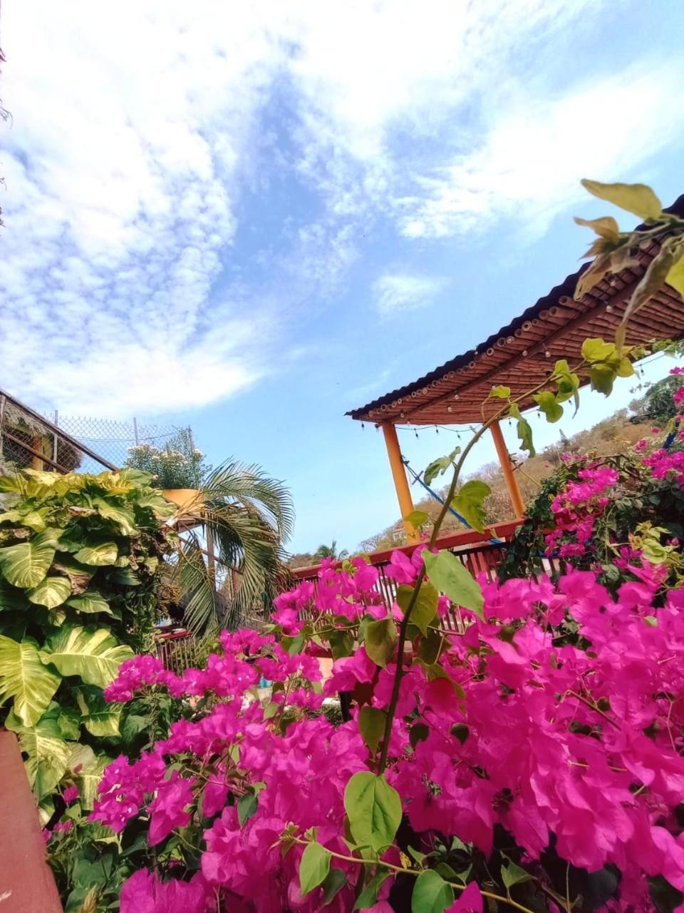 Hotel La Cabana Пуэрто-Анхель Экстерьер фото